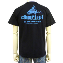 charlie!Tシャツブラックバック