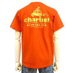 charlie!Tシャツレッドバック