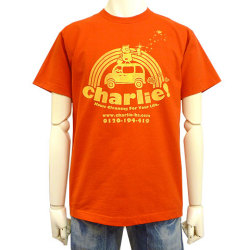 charlie!Tシャツレッドフロント