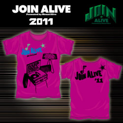 JOIN ALIVE様オフィシャルTシャツ-B