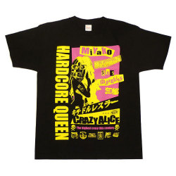 松本都選手Tシャツ2ブラックフロント